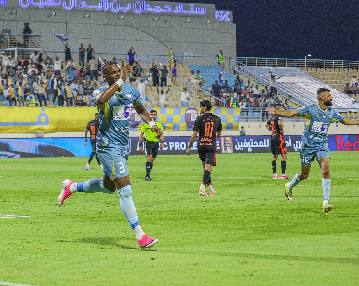 Al Dhafra Thrash United 5-1 to Secure Their Second Win in the ADNOC Pro League